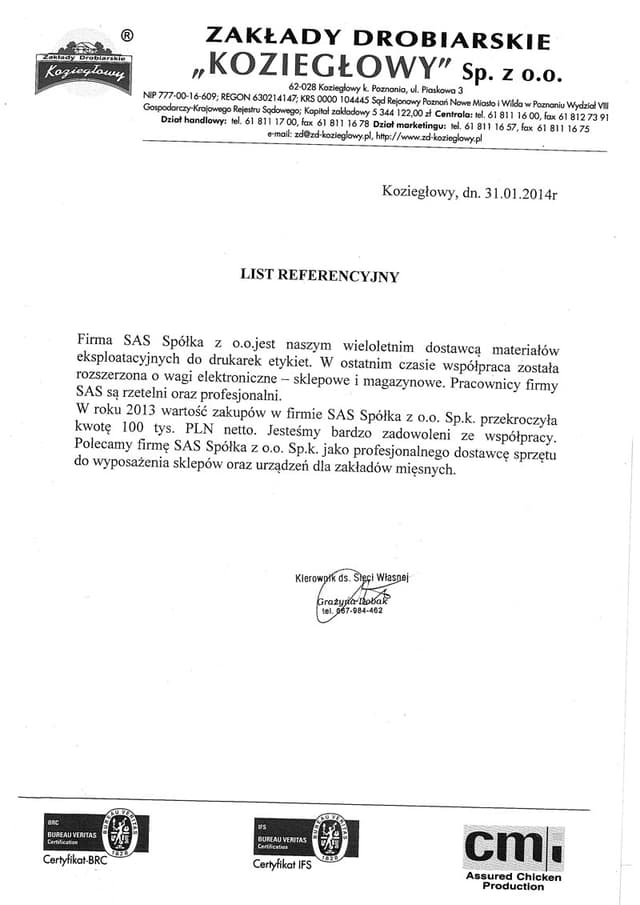 Zakłady Drobiarskie Koziegłowy